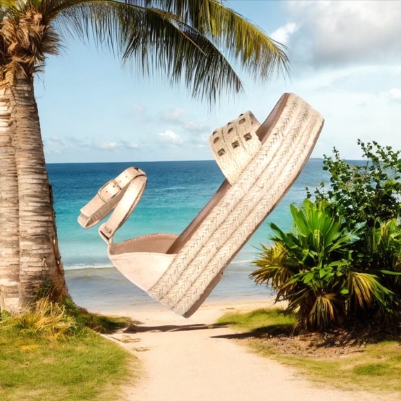 BELOVED Studded Espadrille Sandal  Boho/Bohemian Black BOHO/Bohemian Size 8 - Picture 11 of 16